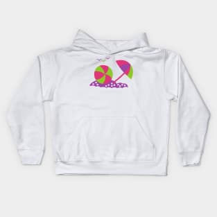 Baby Beach Ball symbol Kids Hoodie